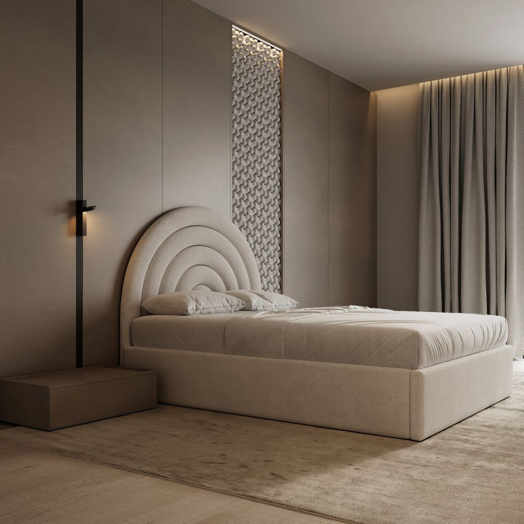 Timeless headboard detail